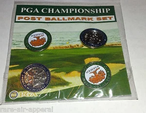 94TH PGA CHAMPIONSHIP OFFICIAL GOLF POST BALL MARK SET/BALLMARK KIAWAH - Picture 1 of 1