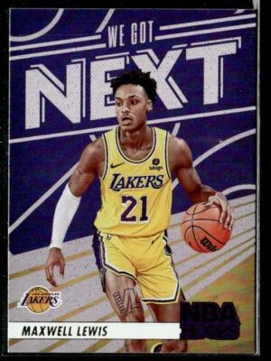 2023-24 Hoops Maxwell Lewis We Got Next Holo JC - Image 1 of 2