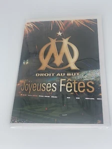 Carte Joyeuses Fêtes OM Olympique De Marseille - Picture 1 of 2