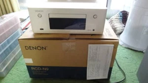 DENON CD receiver Bluetooth NFC Hi Reso sound source Network RCD-N9-W - Picture 1 of 6