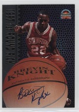 1997 Score Board Auto Basketball Signatures Silver Brevin Knight Rookie Auto RC