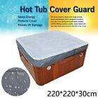 "Waterproof and Anticorrosive Hot Tub Cover to Shield from Sun and Rain"