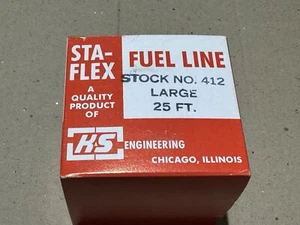 K&S Engineering Sta-Flex Fuel Line Large #412 - 25 Feet - MIB - Picture 1 of 3