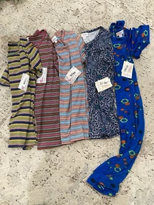 New Lularoe T Shirt/dress Lot Size M medium Prints and styles NWT lot of 5 - Picture 1 of 5