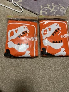 Crazy Eight Boys 12 Dinosaur Yawn  Sleeve Tee & Pants Two Piece Pajama NWT Lot - Picture 1 of 3