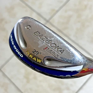 Tour Edge Bazooka JMAX 6 Iron-Wood 29° Draw Graphite Stiff Flex - Picture 1 of 9