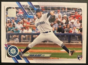 2021 Topps Update Image SP Variation LOGAN GILBERT RC #US318 Seattle Mariners - Bild 1 von 2