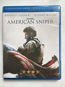 AMERICAN SNIPER (2014) Blu-Ray Bradley Cooper, Sienna Miller - True Story Atmos - Picture 1 of 3
