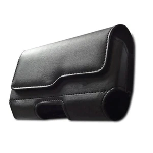 Phone Pouch Case Bag Leather Holster Universal Cellphone Wallet Belt Cover Clip - Picture 1 of 9