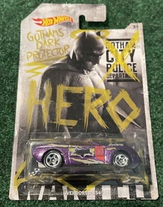 2016 Hot Wheels Batman & Superman Overbored 454 Gotham Dark Protect 1:64 HTF - Picture 1 of 5