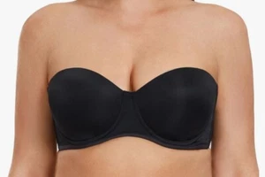 MELENECA Damen Bügel Trägerloser BH für größere Brust Rückenglättung Gr. 34G - Bild 1 von 6