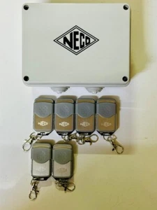 NECO (MK1) Fernbedienung für Garagentore / Rollläden + 6 Fernbedienungen - Bild 1 von 3