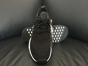 Adidas X A Ma Maniere / Invincible NMD R1, Black/White, (CM7879), 9.5 US - Picture 1 of 6