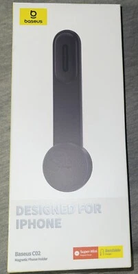 Baseus C02 Magnetic Car Phone Holder Stand Foldable for iPhone 15 14 13 12 - Image 1 of 2