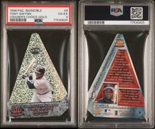 1998 Pacific Cramer's Choice Award Gold 11/15 Tony Gwynn PSA 4 POP 2 None Higher