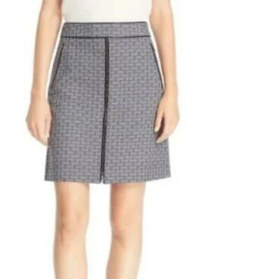 Falda Chaumont Tory Burch para mujer azul marino Gémini talla 14 $250 nueva con etiquetas Foto 1 de 4