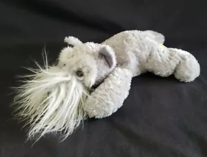 Target Plush Gray Schnauzer Puppy Dog, 12" Lying Down - Picture 1 of 7