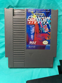 Kabuki: Quantum Fighter (Nintendo NES 1991) auténtico limpio y funciona + trineo antipolvo