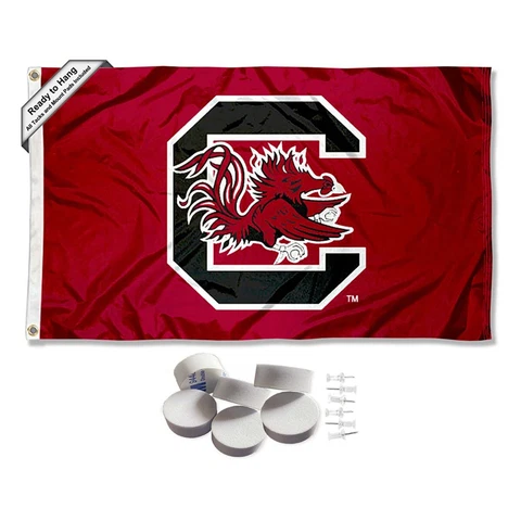 South Carolina Gamecocks Large Logo Tapestry Banner Cover