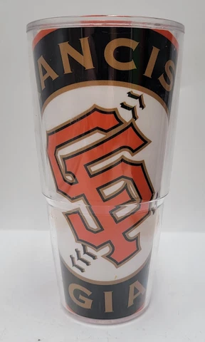 San Francisco SF Giants Baseball TERVIS  No Lid 24 oz Tumbler Logo 2012 Vintage Cover