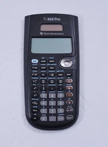 Ausgezeichneter Texas Instruments TI-36X Pro wissenschaftlicher Taschenrechner getestet funktioniert super! - Bild 1 von 5