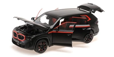 Minichamps 1:18 BMW XM MATT BLACK 2023 Diecast Model - 110023301 - Image 1 of 4