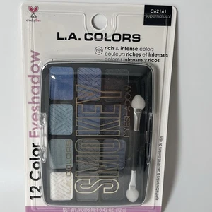 L.A. COLORS Eyeshadow Palette C62121 SUPERNATURAL Smokey 12 Color Rich Intense - Picture 1 of 6