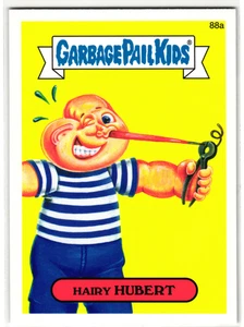 Hairy Hubert GPK 2014 Garbage Pail Kids Series 2 Parody Sticker - Picture 1 of 2