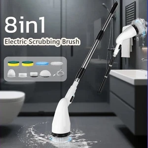 Adjustable Stretchable Arm Wireless Electric Polishing Brush Sink Cleaning - Picture 1 of 12