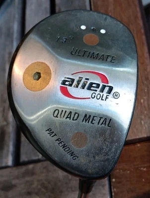 Alien Golf Ultimate Quad Metal Strong 3 Wood 13° RH Regular Flex Steel 44" - Image 1 of 4