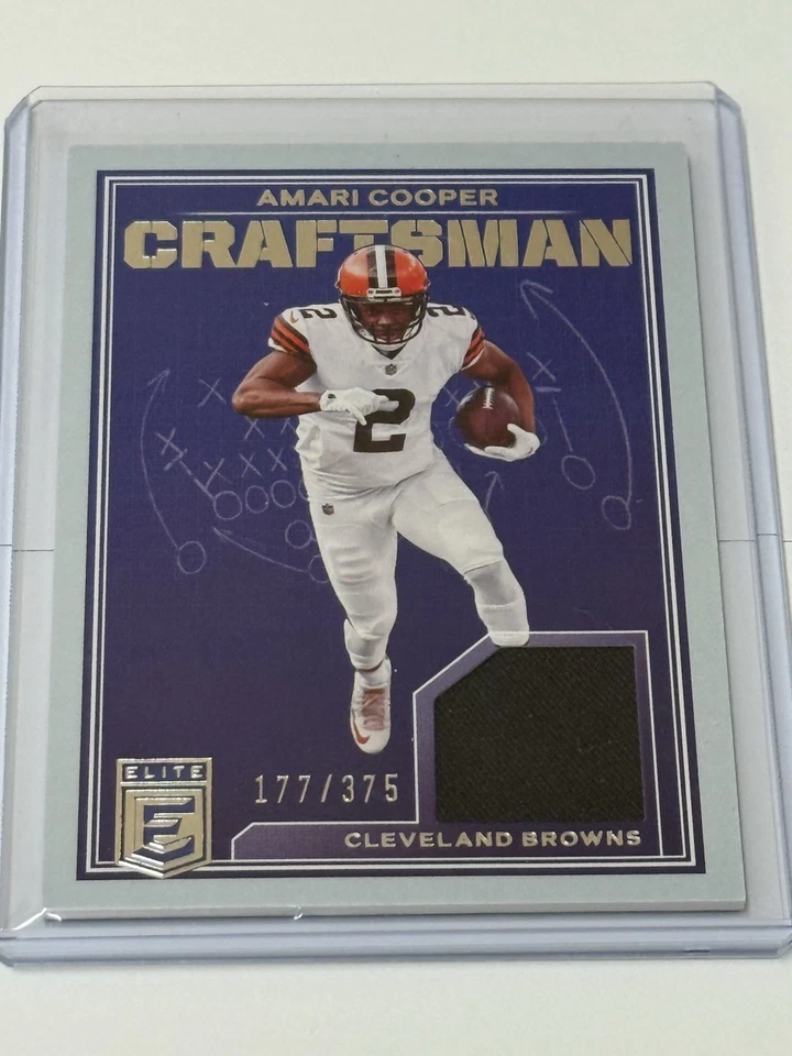 2023 Donruss Elite Craftsman нашивка Amari Cooper 57/375 - Изображение 1 из 1