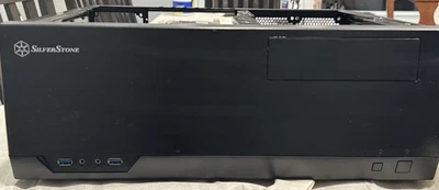SilverStone Grandia Series Aluminum HTPC Computer Case for ATX (GD09B) - Image 1 of 4