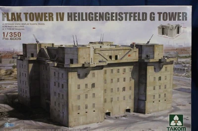 1/350 scale Flack Tower IV Heilignegeistfeld G Tower, Takoiti - Image 1 of 4
