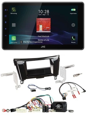 JVC DAB Lenkrad Bluetooth USB Autoradio für Nissan X-Trail Qashqai 2014-2017 - Bild 1 von 4