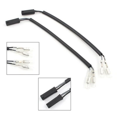 Turn Signal Wiring Harness Connectors Adapter Plug For Suzuki GSXR 1000 K1 K3 K5 - Image 1 of 4