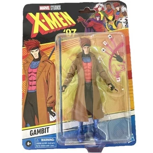 X-MEN ‘97 Animated Series Gambit Action Figure w/ Staff & Cards Marvel New NIB - Picture 1 of 2