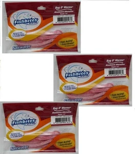 Fishbites 0103 Blutwurm Alternative Schnelle Wirkung Duft 1/10.2cm x 30.5cm Lot - Bild 1 von 3
