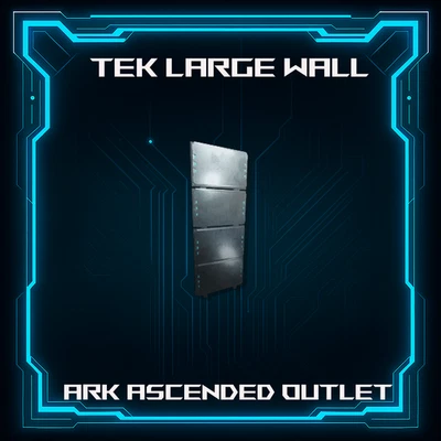 Ark Survival Ascended PVE-ASA-Tek Structures-Delivered Fast-Large Wall-Official - Image 1 of 2