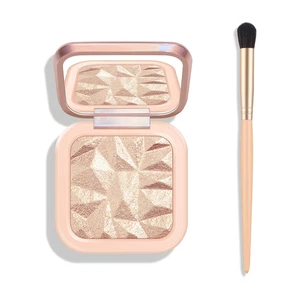Face Highlighter Palette, High Glossy Face Illuminator Palette, Natural Glow Fin - Picture 1 of 12