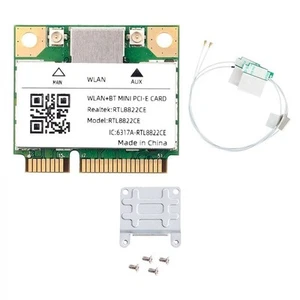 RTL8822CE 1200Mbps 2,4G/5Ghz 802.11AC WiFi-Karte PCIe Bluetooth 5.1 Drahtl7145 - Photo 1/9