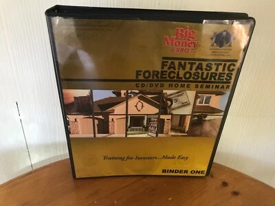 FANTASTIC FORECLOSURES 'LIVE' HOME STUDY COURSE SEMINAR ON 15 CDS!  BRAND NEW!  - Image 1 of 4