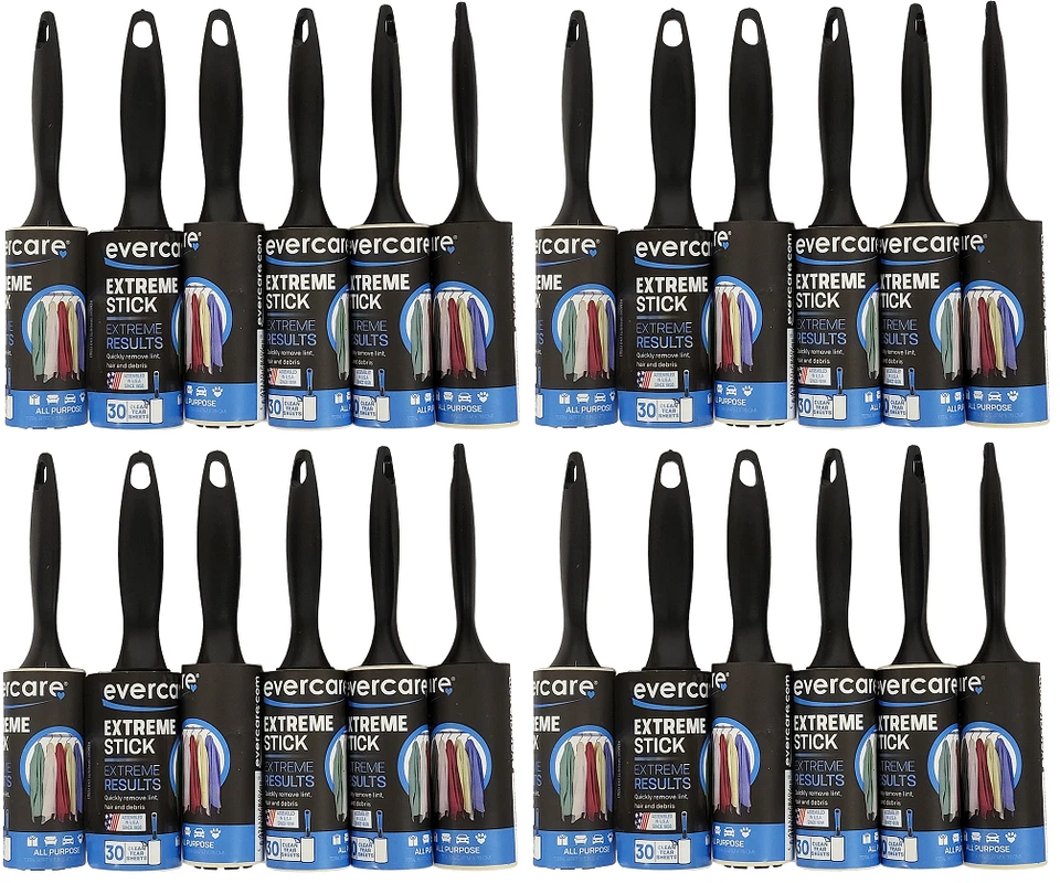 Evercare Compact Travel Size 30-Sheet Lint Roller Remover