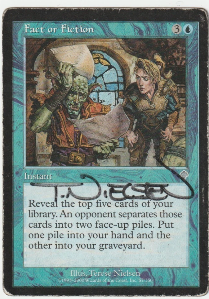 Invasion   Fact or Fiction  Signed by  Terese Nielsen - Image 1 of 2