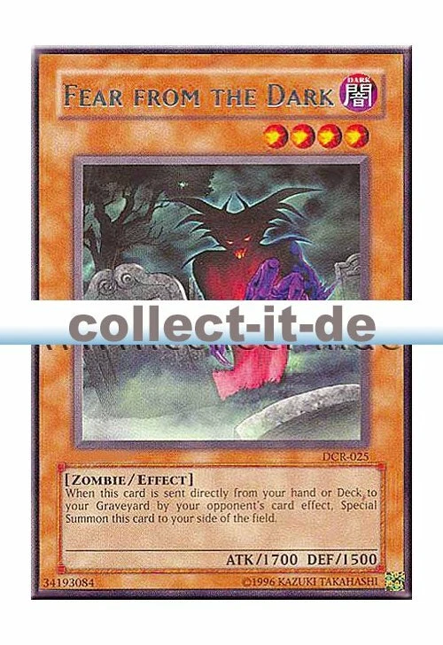 Yugioh - DCR-025 Fear From the Dark englisch - Bild 1 von 1