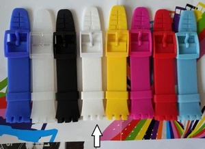 20mm High QTY rubber/silicon strap.bracelet.band SUS series chrono replacemement - Picture 1 of 17