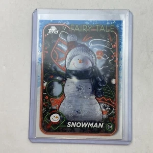 Inserto muñeco de nieve Topps Holiday 2024 #SM-1 SSP - Imagen 1 de 10