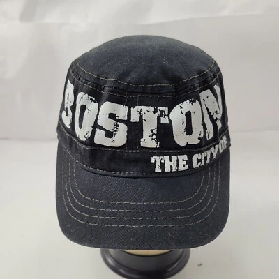 Gorra de béisbol Robin Ruth The City of Boston para hombre sombrero gancho y bucle negra Foto 1 de 4