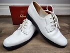 Salvatore Ferragamo Boutique Women's White Leather Shoes, Size 7.5