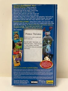 New ! Between the Lions VHS *Pebble Trouble Learning Reading Vocabulary Spelling - Picture 1 of 7