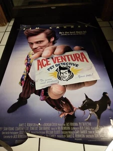 Vintage Original Movie Poster "Ace Ventura" ROLLED n' RAD 26x40 (C DESCRIPTION) - Picture 1 of 4